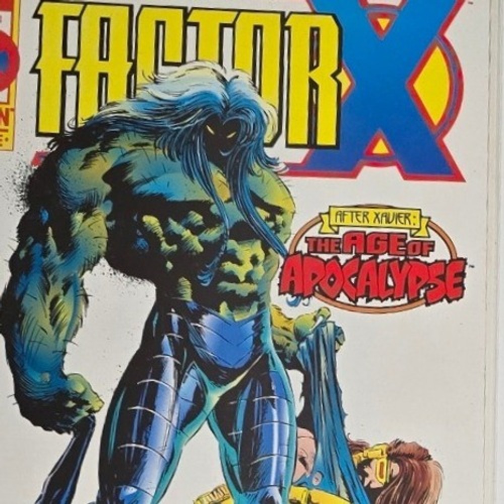 Marvel Factor X 3 Age of Apocalypse 1995 Direct Edition Dark Beast Havok Comic
